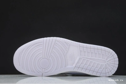 Mid Aluminum Jordan Wolf Air 1 Grey 0715